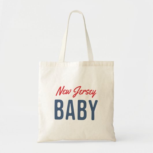New Jersey Baby Tote Bag (Voorkant)