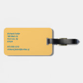 New Jersey Bagagelabel (Achterkant horizontaal)