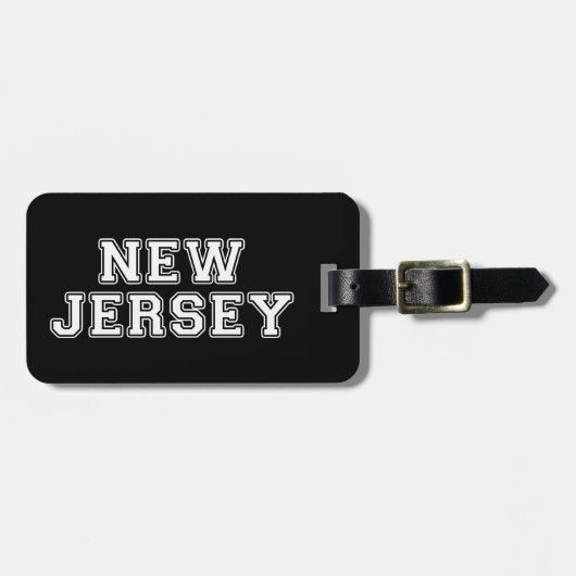 New Jersey Bagagelabel (Voorkant horizontaal)