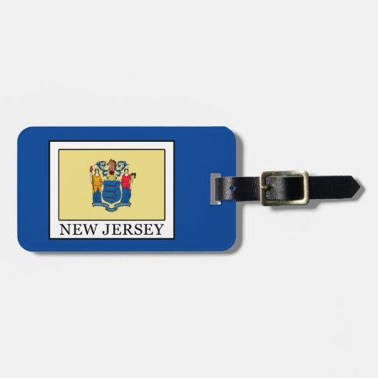 New Jersey Bagagelabel (Voorkant horizontaal)