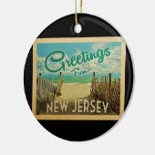 New Jersey Beach Ornament Vintage Travel (Links)