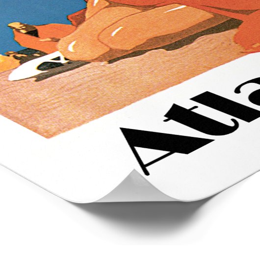 New Jersey Beaches ~ Atlantic City Poster (Hoek)