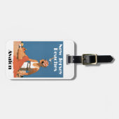 New Jersey Beaches ~ Avalon Bagagelabel (Voorkant horizontaal)