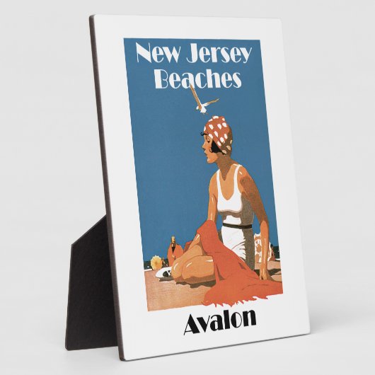 New Jersey Beaches ~ Avalon Fotoplaat (Zijkant)