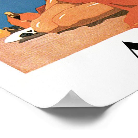 New Jersey Beaches ~ Avalon Poster (Hoek)