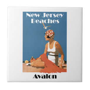 New Jersey Beaches ~ Avalon Tegeltje