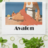 New Jersey Beaches ~ Avalon Theedoek (Gevouwen)