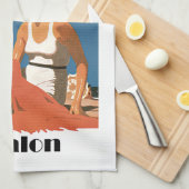 New Jersey Beaches ~ Avalon Theedoek (Quarter Fold)