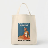 New Jersey Beaches ~ Beach Haven Tote Bag (Voorkant)