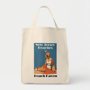 New Jersey Beaches ~ Beach Haven Tote Bag
