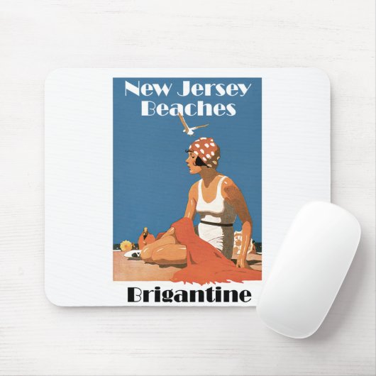 New Jersey Beaches ~ Brigantine Muismat (Met muis)