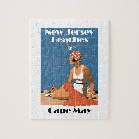 New Jersey Beaches ~ Cape May Legpuzzel (Verticaal)