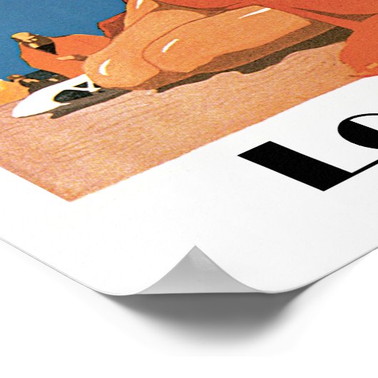 New Jersey Beaches ~ Longport Poster (Hoek)