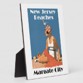 New Jersey Beaches ~ Margate City Fotoplaat (Zijkant)