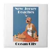 New Jersey Beaches ~ Ocean City Tegeltje (Voorkant)