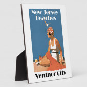 New Jersey Beaches ~ Ventnor City Fotoplaat (Zijkant)