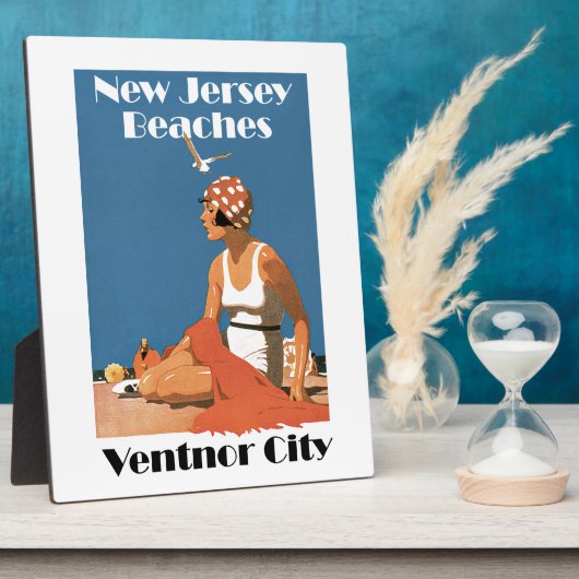 New Jersey Beaches ~ Ventnor City Fotoplaat (Zijkant)