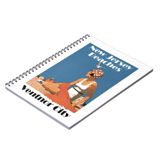 New Jersey Beaches ~ Ventnor City Notitieboek (Linkerzijde)