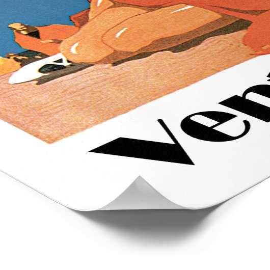 New Jersey Beaches ~ Ventnor City Poster (Hoek)