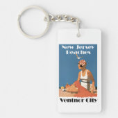 New Jersey Beaches ~ Ventnor City Sleutelhanger (Voorkant)