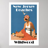New Jersey Beaches ~ Wildwood Poster (Voorkant)