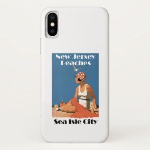 New Jersey Beaches ~ Zee Isle City iPhone X Hoesje