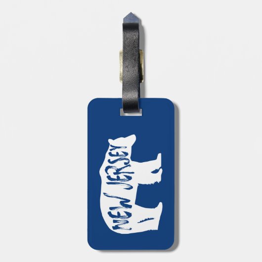 New Jersey Beer Bagagelabel (Achterkant verticaal)