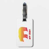 New Jersey Beer Rainbow Bagagelabel (Achterkant verticaal)