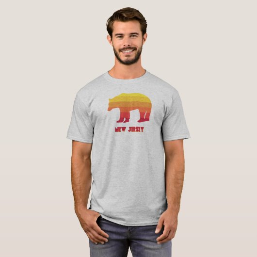New Jersey Beer Rainbow T-shirt (Voorkant volledig)