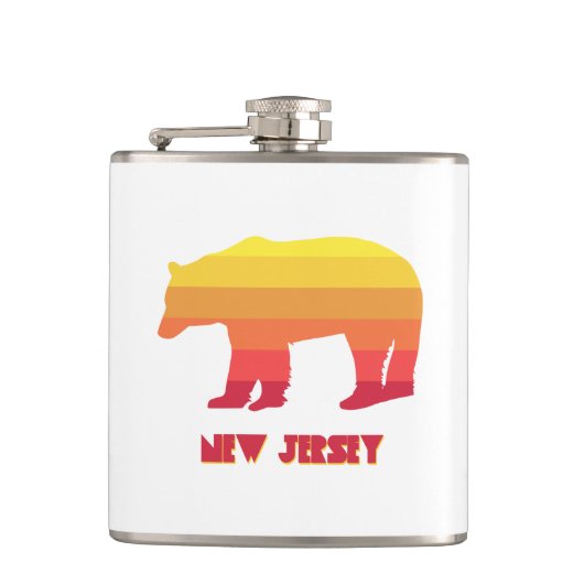 New Jersey Beer Regenboog Heupfles (Voorkant)