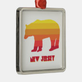 New Jersey Beer Regenboog Metalen Ornament (Rechts)