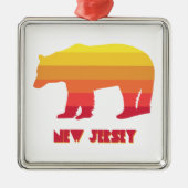 New Jersey Beer Regenboog Metalen Ornament (Voorkant)