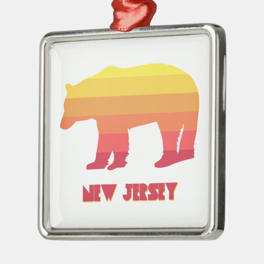 New Jersey Beer Regenboog Metalen Ornament (Links)
