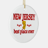 New Jersey Best Keramisch Ornament (Rechts)