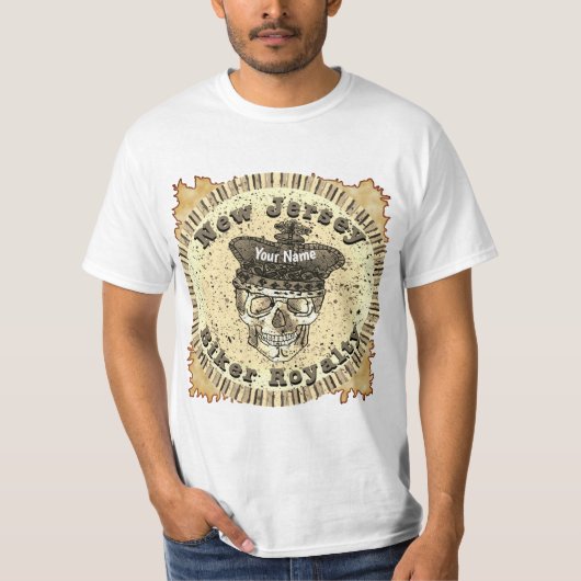 New Jersey Biker  T-shirt (Voorkant)