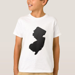 New Jersey Black Outline T-shirt