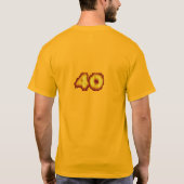 New Jersey! Blaze fictief, team, shirt! T-shirt (Achterkant)