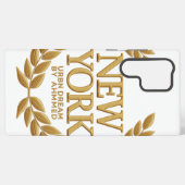 New Jersey borduurwerk Samsung Hoesje – Urban Drea Samsung Galaxy Hoesje (Achterkant horizontaal)