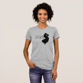 New Jersey Born en Raised State T-shirt (Voorkant volledig)