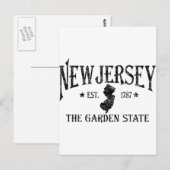 New Jersey Briefkaart (Voorkant / Achterkant)