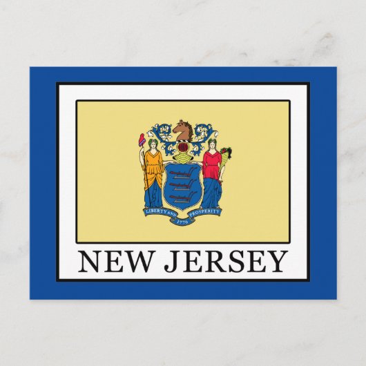 New Jersey Briefkaart (Voorkant)
