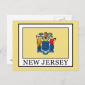 New Jersey Briefkaart (Voorkant / Achterkant)