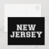 New Jersey Briefkaart (Voorkant / Achterkant)