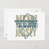 New Jersey Briefkaart (Voorkant / Achterkant)