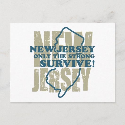 New Jersey Briefkaart (Voorkant)