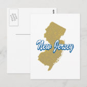 New Jersey Briefkaart (Voorkant / Achterkant)