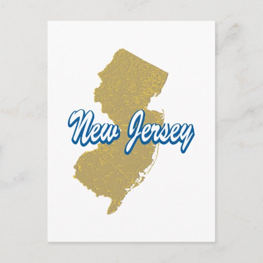 New Jersey Briefkaart (Voorkant)
