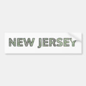 New Jersey Bumpersticker (Voorkant)