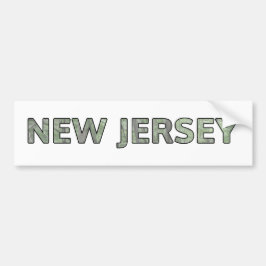 New Jersey Bumpersticker