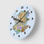 New Jersey Clock Ronde Klok (Hoek)